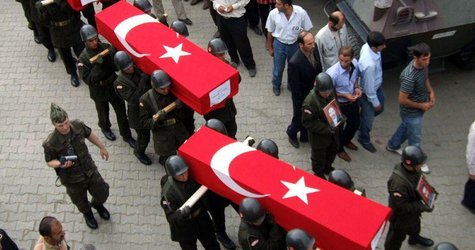 Şehitlerimizi uğurluyoruz