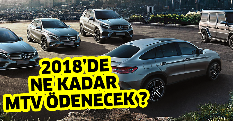 2018'de ne kadar MTV ödenecek?