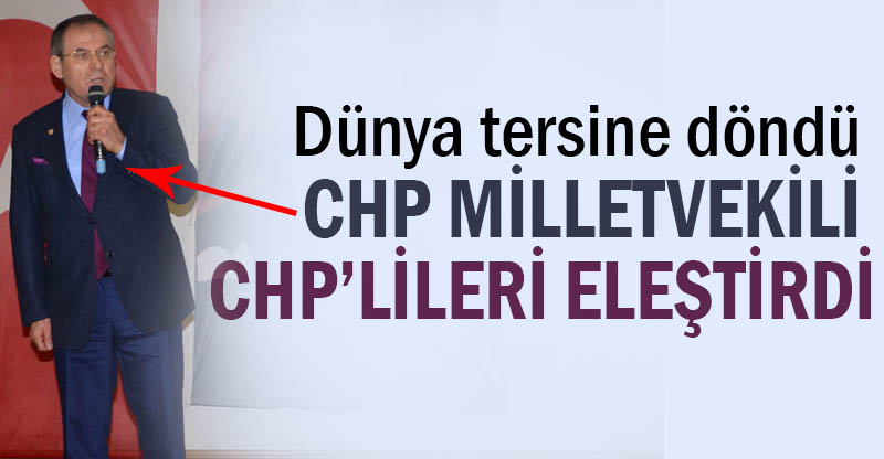 CHP'li Kemal Zeybek CHP'lileri eleştirdi