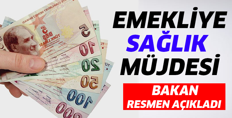 Emekliye sağlık müjdesi