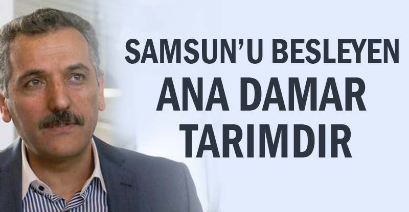 "Samsun’u besleyen ana damar tarımdır"