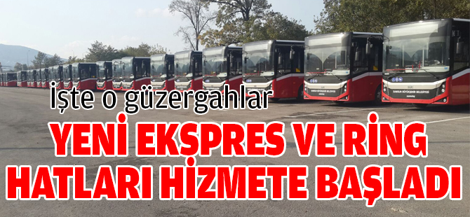 100.YIL BULVARINA EKSPRES HİZMETİ GELİYOR