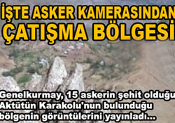 Saldırıdan sonra Aktütün'ün görüntüleri