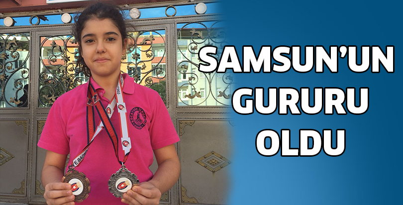 SAMSUN'UN GURURU OLDU