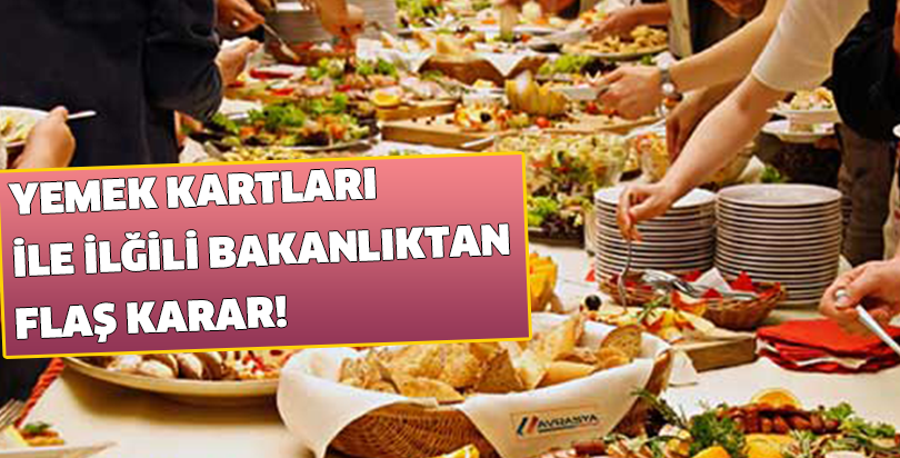 Yemek kartı komisyonlarına düzenleme geliyor