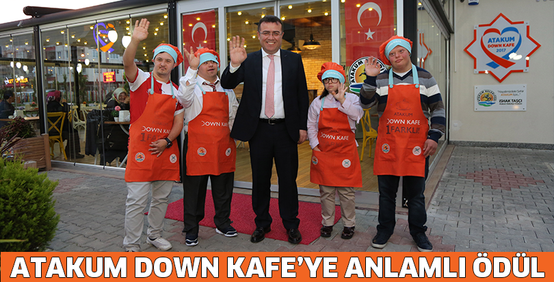 Atakum Down Kafe’ye anlamlı ödül