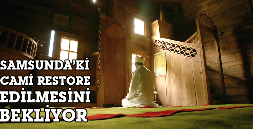 Tarihi cami restore edilmeyi bekliyor