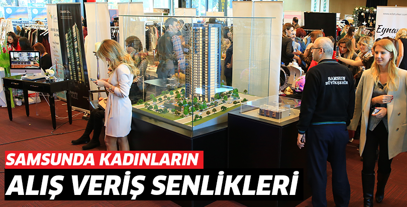 Kadınlar yararına alışveriş şenliği düzenlendi