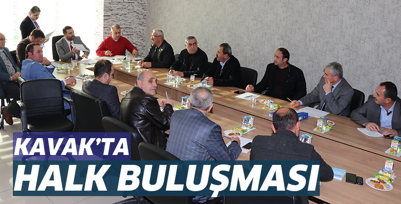 Kavak'ta Halk Buluşmaları Devam Ediyor