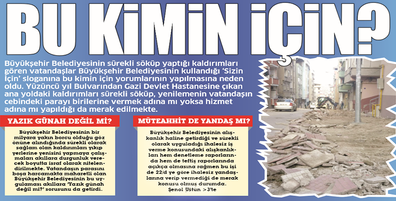 BU KİMİN İÇİN?