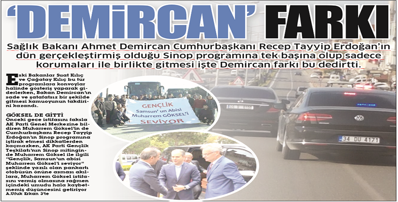 'Demircan! farkı