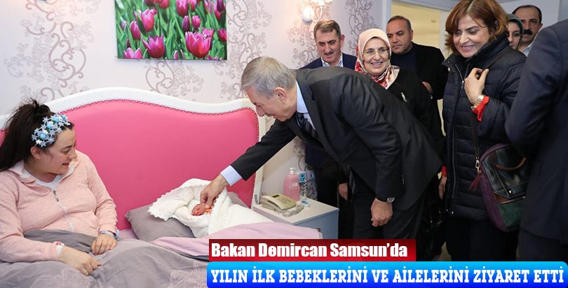 Sağlık Bakanı Demircan Samsun'da
