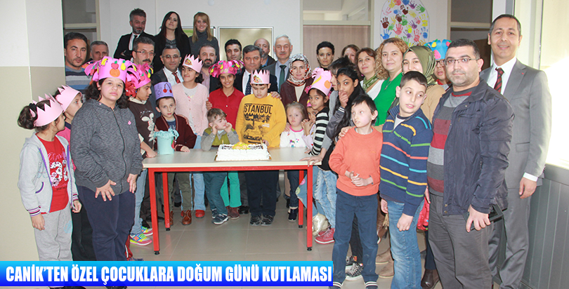 ÖZEL ÇOCUKLAR İÇİN DOĞUM GÜNÜ KUTLAMA PROGRAMI DÜZENDİ