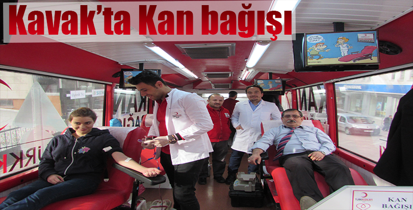 Kavak'tan Kan bağışı kampanyası