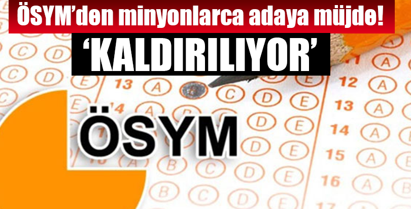 ÖSYM Başkanı'ndan ALES adaylarına müjde