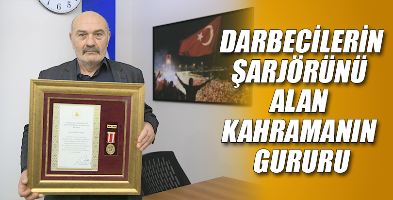 Darbecilerin şarjörünü alan kahramanın gururu