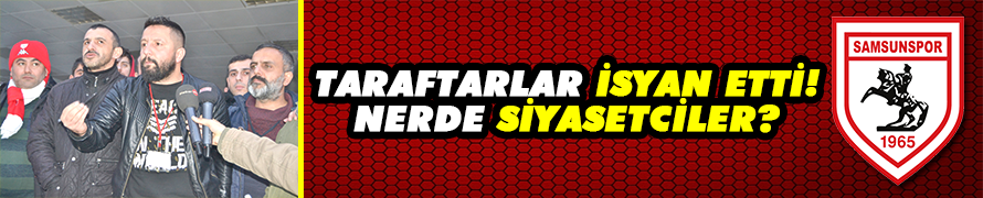 Taraftarlar isyan etti! Nerede siyasetçiler?