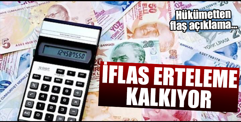 İflas erteleme yürürlükten kalkıyor