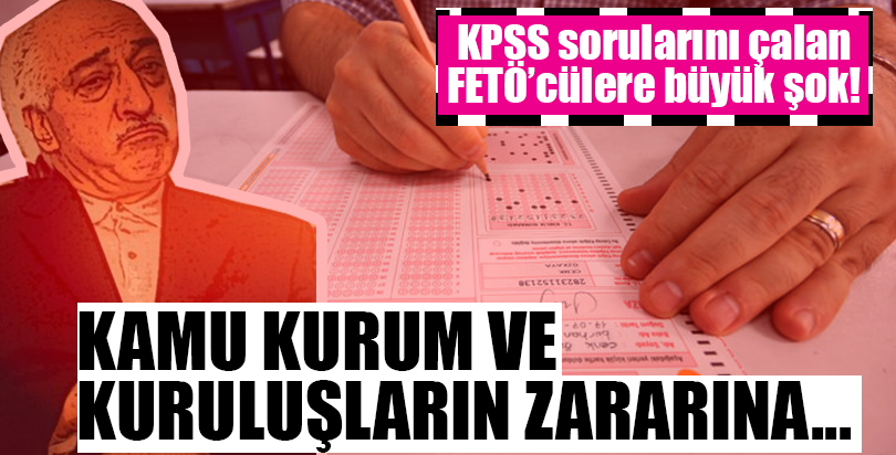 KPSS sorularının sızdırılması davasında hapis ve para cezası