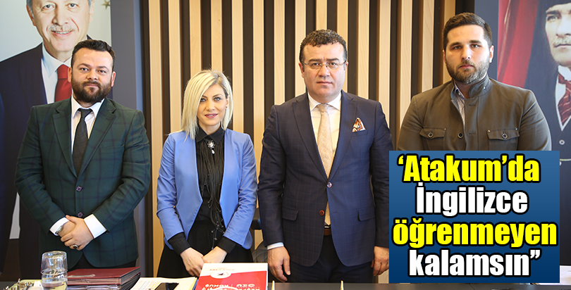 Atakum’da İngilizce öğrenmeyen kalmasın