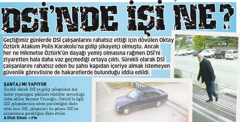 DSİ’NDE İŞİ NE