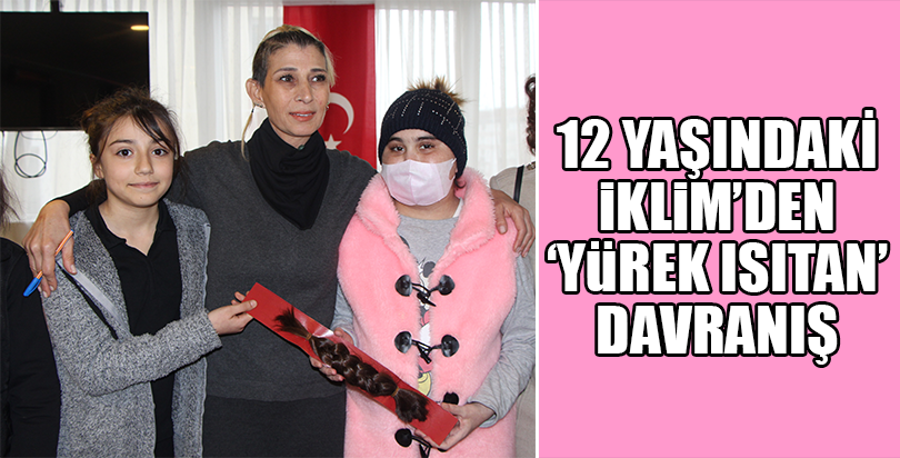 12 yaşındaki İklim'den "yürek ısıtan" davranış