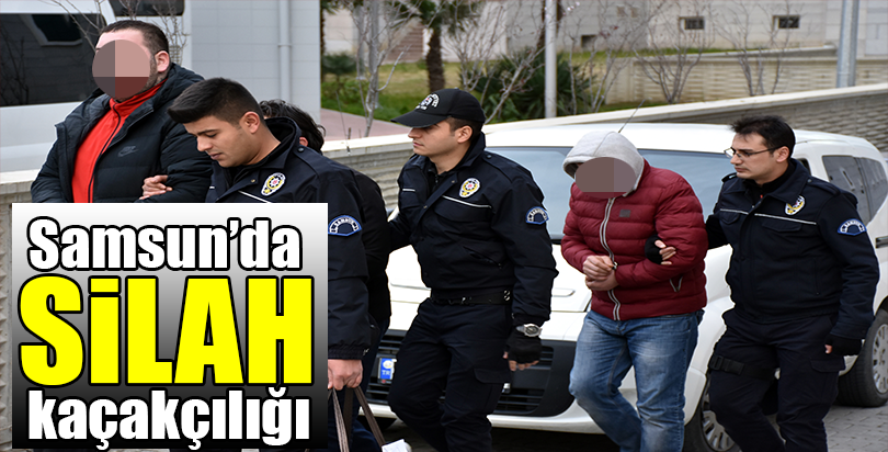 Samsun merkezli silah kaçakçılığı operasyonu