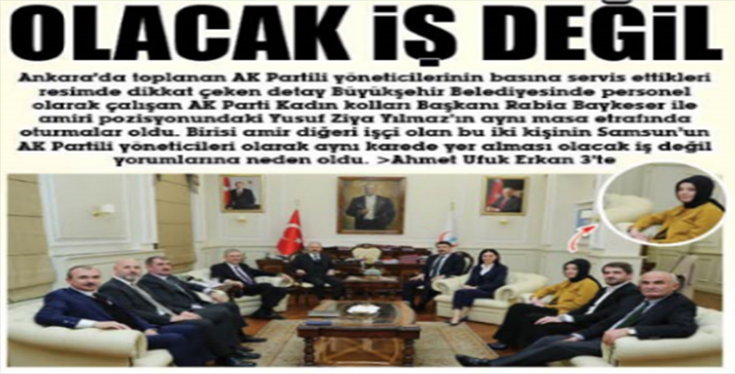 OLACAK İŞ DEĞİL