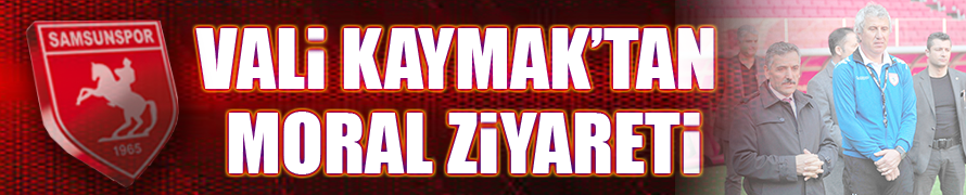 VALİ KAYMAK’TAN MORAL ZİYARETİ