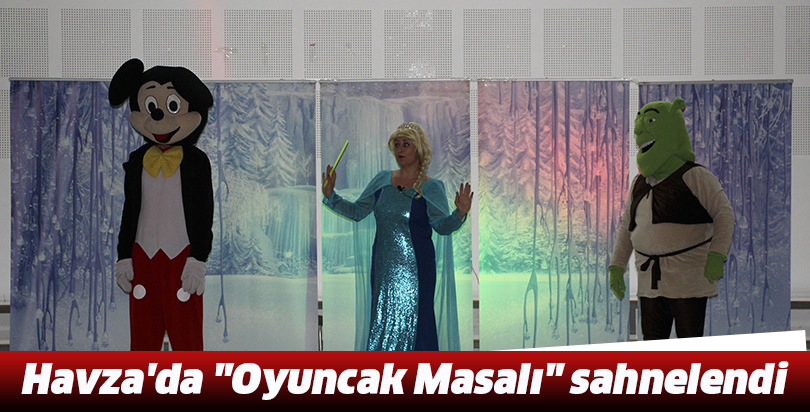 Havza'da "Oyuncak Masalı" sahnelendi