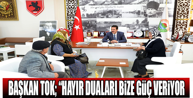 BAŞKAN TOK’U DUYGULANDIRAN ZİYARET