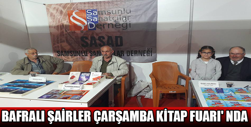 BAFRALI ŞAİRLER ÇARŞAMBA KİTAP FUARI' NDA