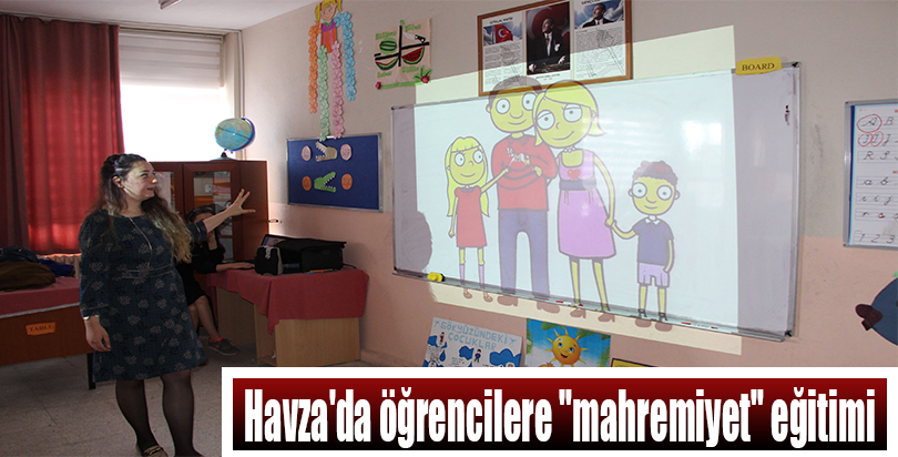 Havza'da öğrencilere "mahremiyet" eğitimi