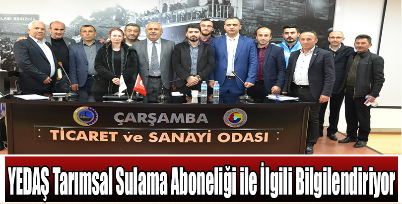 YEDAŞ Tarımsal Sulama Aboneliği ile İlgili Bilgilendiriyor