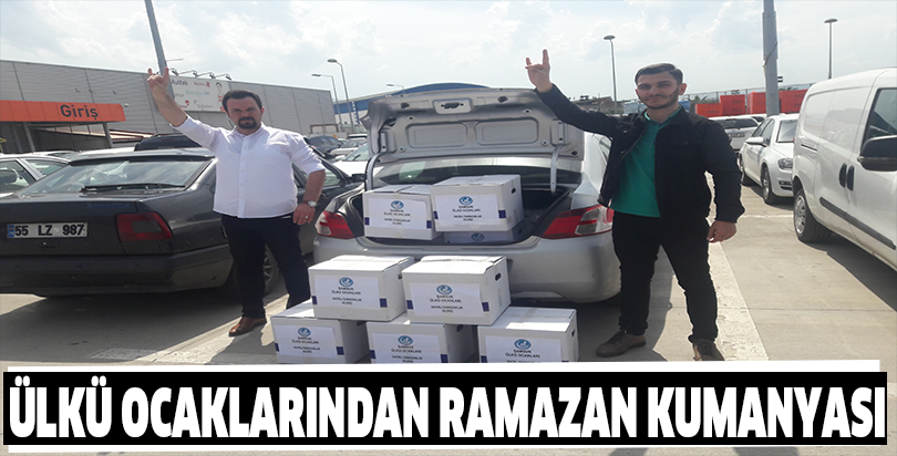 Ülkü Ocaklarından ramazan kumanyası