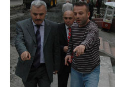 Kaldırıma teşekkür