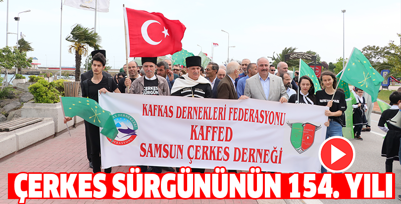 Çerkez sürgününün 154. yılı