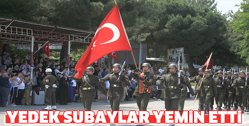 Yedek subaylar yemin etti