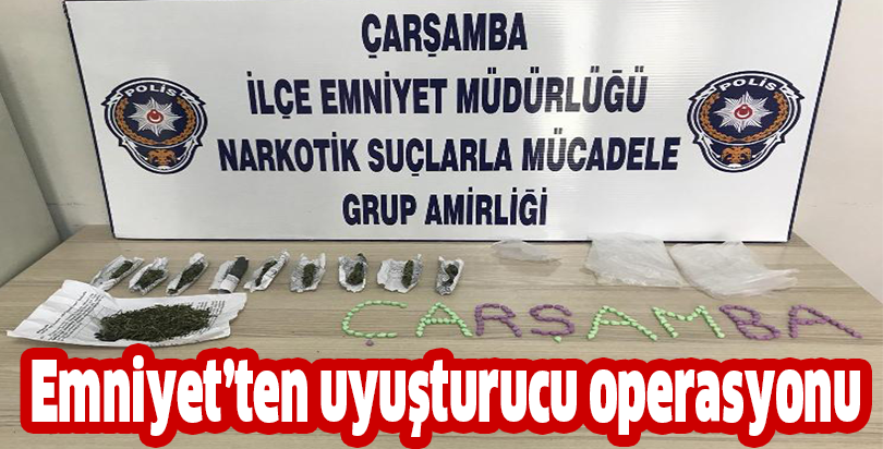 Emniyet’ten uyuşturucu operasyonu