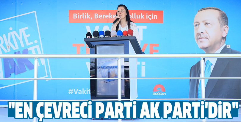 "En çevreci parti AK Parti'dir"
