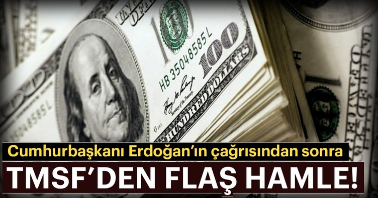 Erdoğan'ın çağrısından sonra TMSF'den ilk adım!