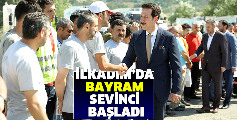 İLKADIM’DA BAYRAM SEVİNCİ BAŞLADI