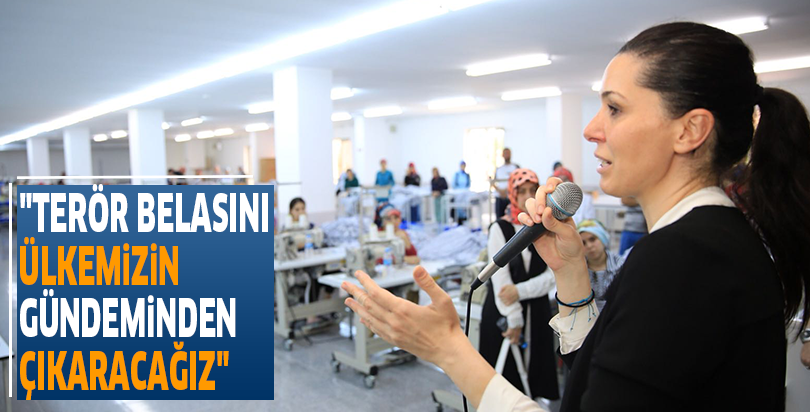 "Terör belasını ülkemizin gündeminden çıkaracağız"