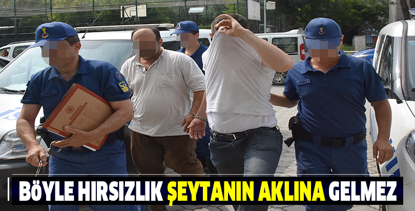 Böyle hırsızlık şeytanın aklına gelmez