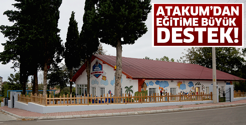 Atakum’dan eğitime büyük destek!