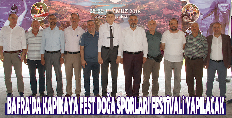 Bafra'da Kapıkaya Fest Doğa Sporları Festivali yapılacak