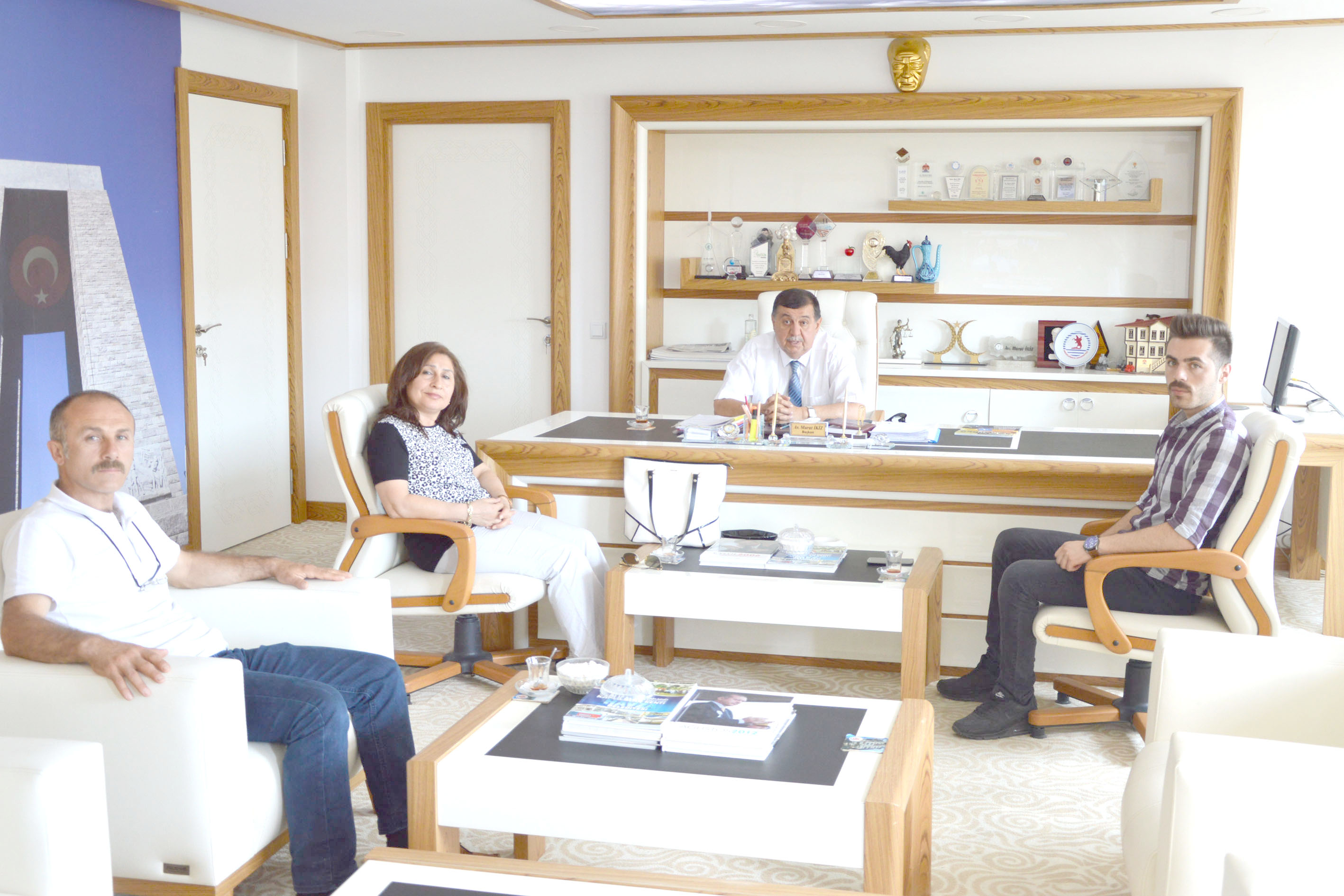SGK’dan Başkan İkiz’e Ziyaret