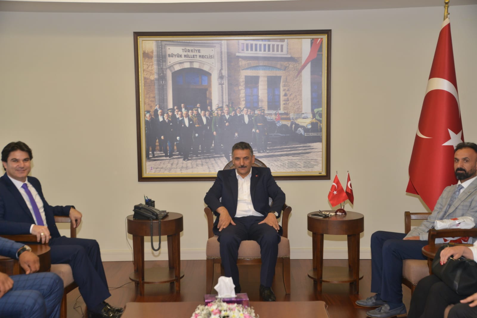 KASKEF'den vali Kaymak'a ziyaret