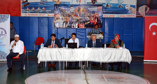 Sinop'ta "Din İstismarı ile Mücadele" semineri