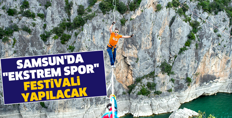 Samsun'da "ekstrem spor" festivali yapılacak